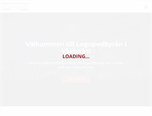 Tablet Screenshot of logopedbyranhill.se